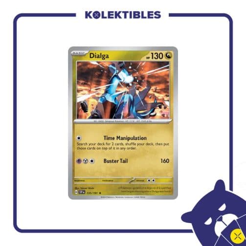 Pokemon English – SSP EN 135/191 Dialga 01/133/02/11/112