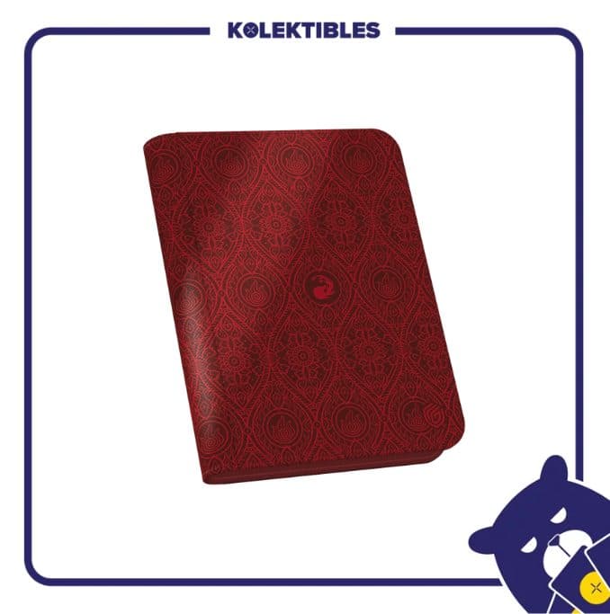 Ultimate Guard – Zipfolio 160 8 Pocket XenoSkin MTG Avatar The Last Airbender – Red Mana