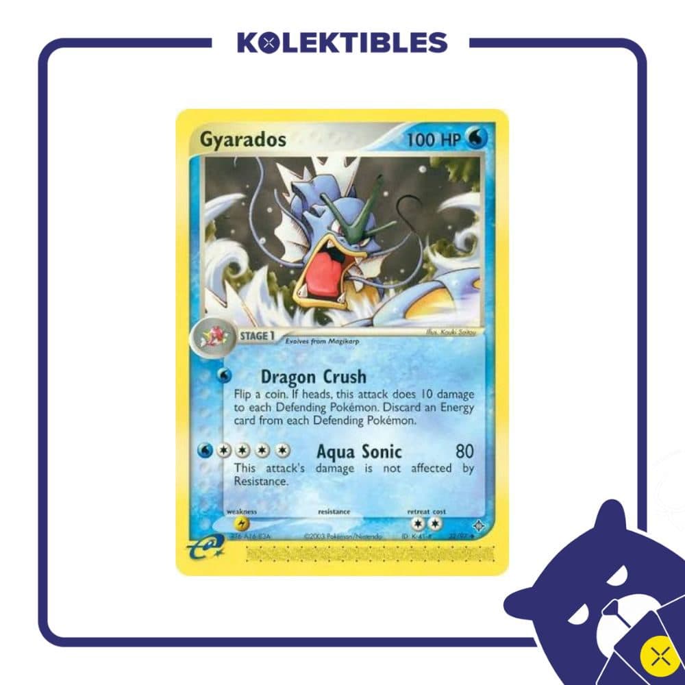 Pokemon English - 2003 Dragon 32/97 - Gyarados - 01/280/02/11/111