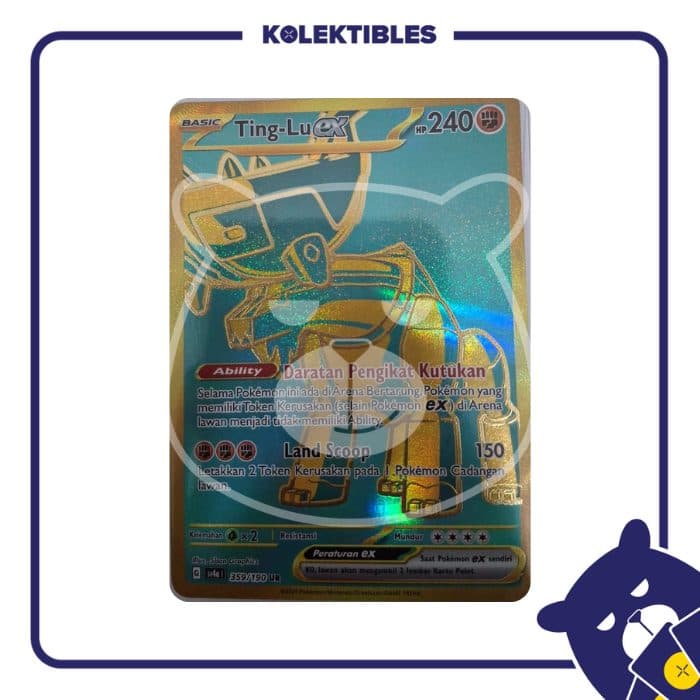 POKEMON INDONESIA - Sv4a - 359/190 UR - Ting Lu EX 01/123/02/11/115