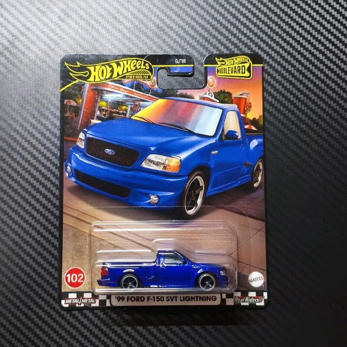 Hot Wheels Premium - 99 Ford F-150 SVT Lightning 01/133/07/22/190