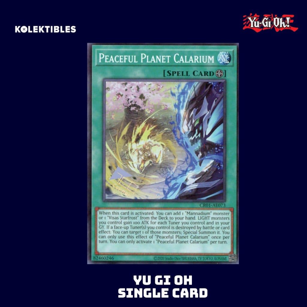 YU GI OH AE - Single Card - Peaceful Planet Calarium