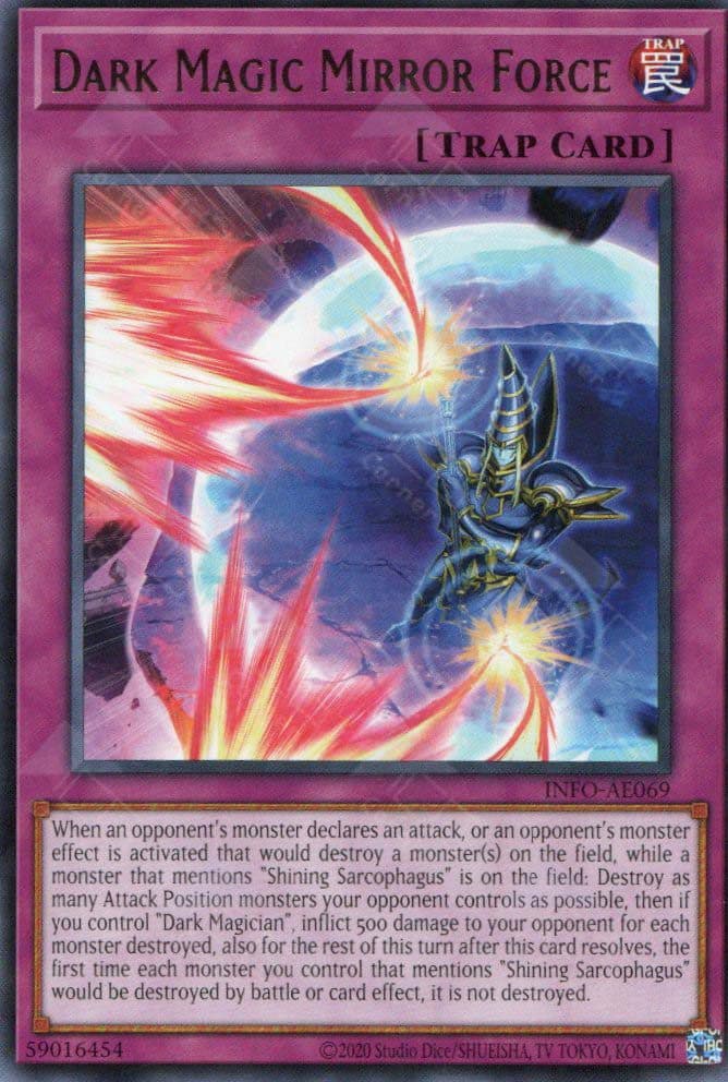 YU GI OH OH - INFO-AE069 Dark Magic Mirror Force (R)