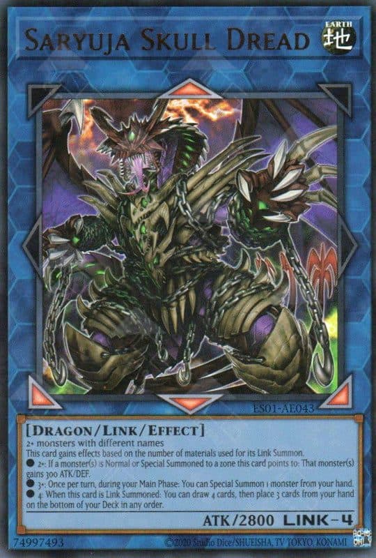 YU GI OH AE - ES01-AE043 Saryuja Skull Dread UR