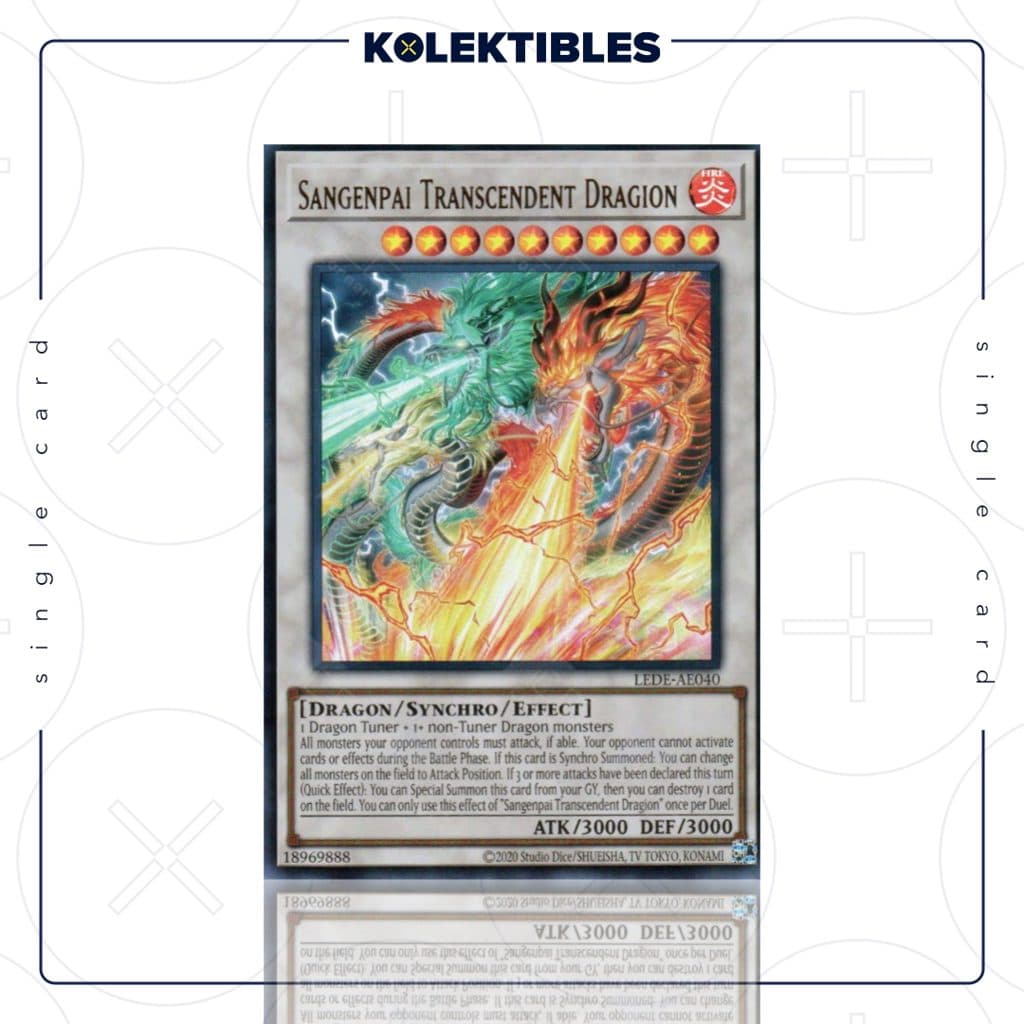 Yu Gi Oh AE 040 - LEDE - Sangenpai Transcendent Dragon (UR)