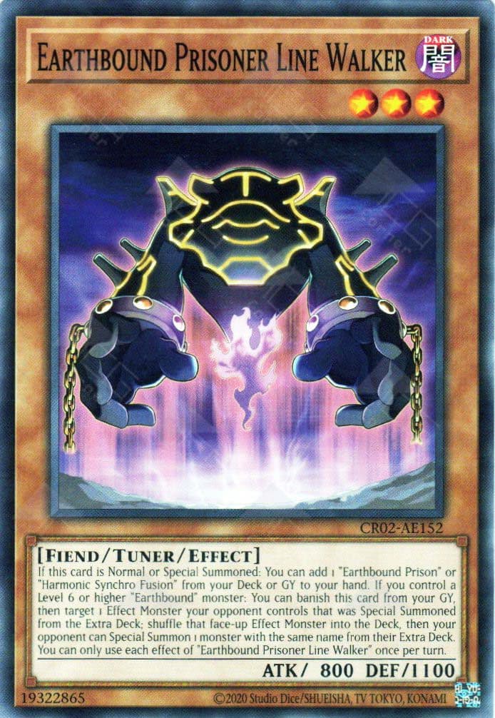 YU GI OH AE - Single Card - CR02-AE152 Earthbound Prisoner Line Walker(N)