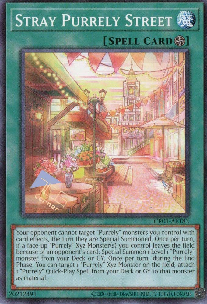 YU GI OH AE - Single Card - CR01-AE183 Stray Purrely Street (N)
