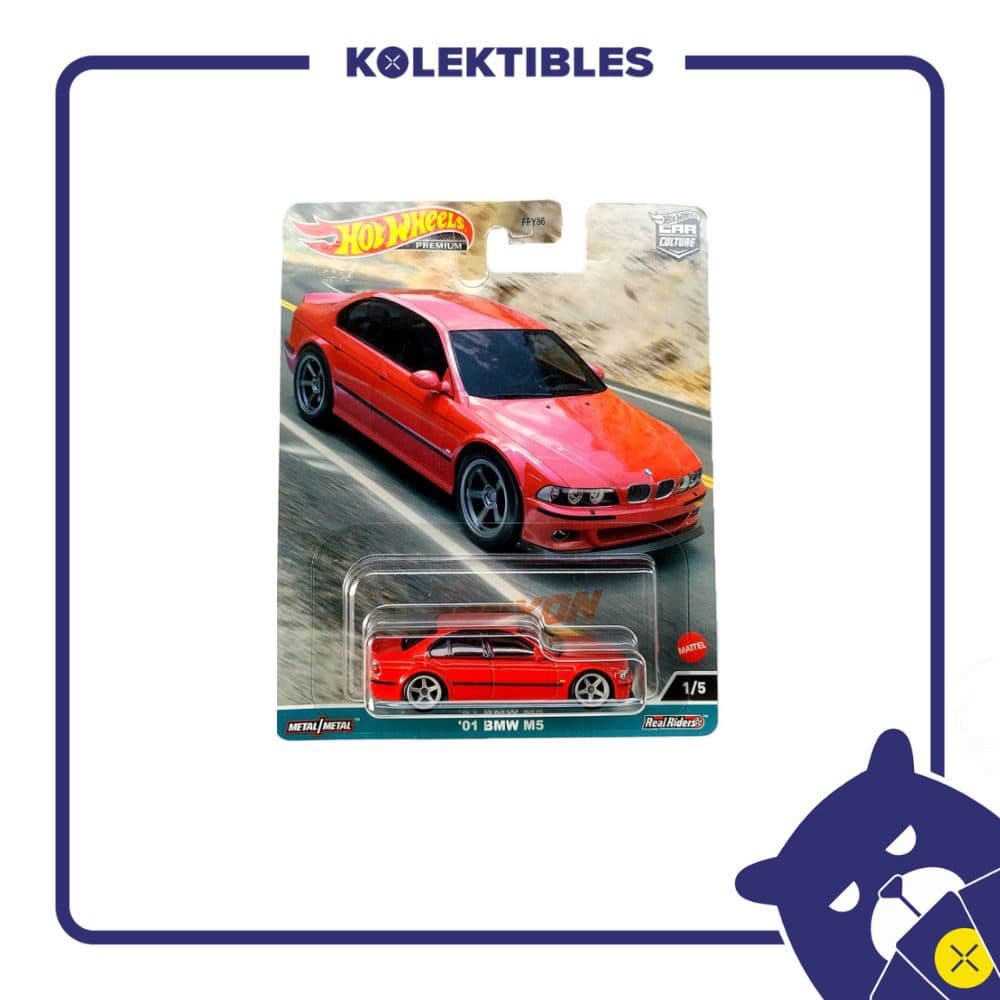 Hot Wheels Premium Car Culture – ’01 BMW M5 01/169/07/22/190