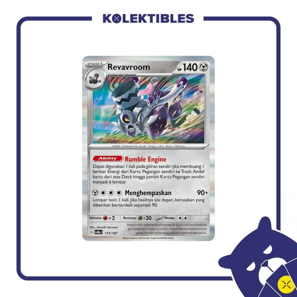Pokemon Indonesia – sv8a 115/187 Revavroom