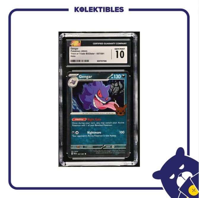 Gengar 057 Holo – Pokemon Trick or Trade 2024 English – CGC 10 01/145/02/11/111