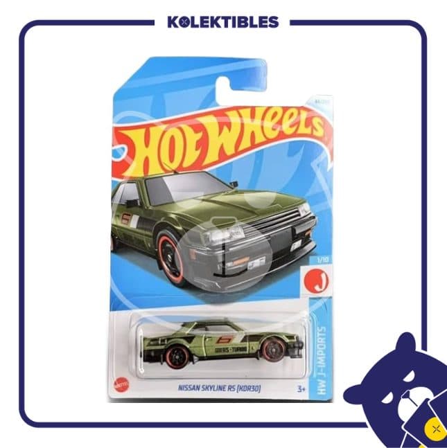 Hot Wheels - HW J Imports - Nissan Skyline RS (KDR30) - Hijau 01/169/07/22/190