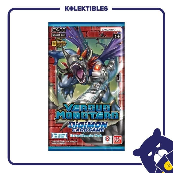Digimon Japan – Booster Pack - EX 09 – Extra Booster Pack Versus Monsters