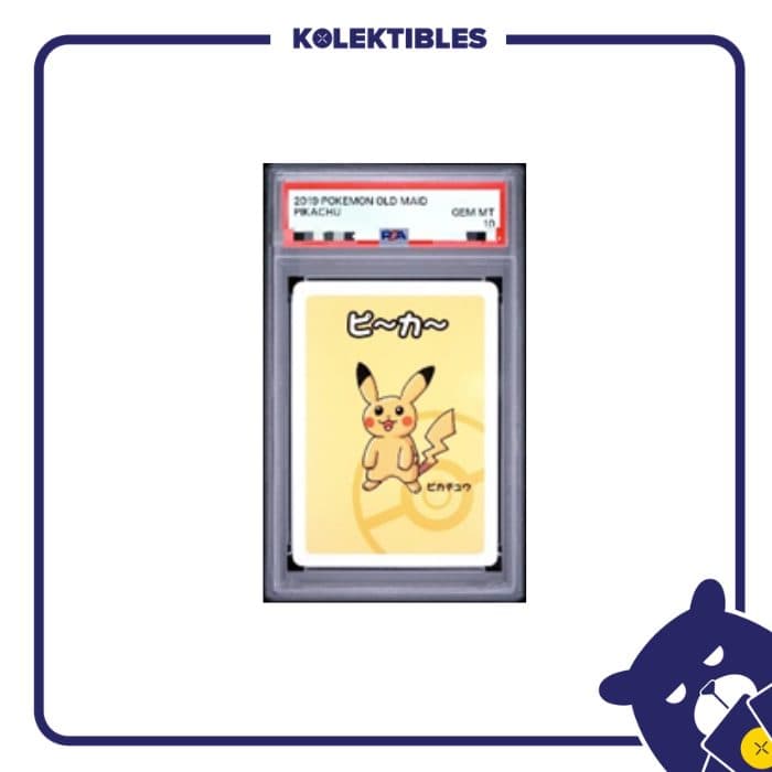 Pikachu – Pokemon Old Maid 2019 – PSA 10 128668598 01/027/02/26/113