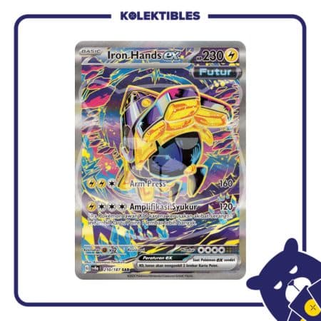 Pokemon Indonesia - SV8a 210/187 SAR - Iron Hands EX Part 2