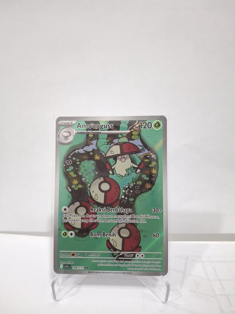 POKEMON INDONESIA - SV11S - 188/172 AR - Amoonguss