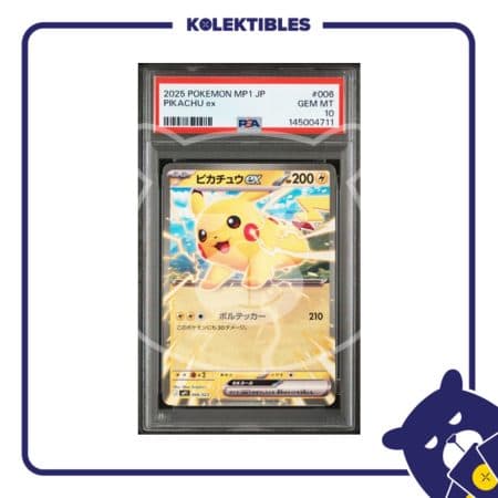 Pikachu EX 006 - Pokemon MP1 2025 Japan - PSA 10