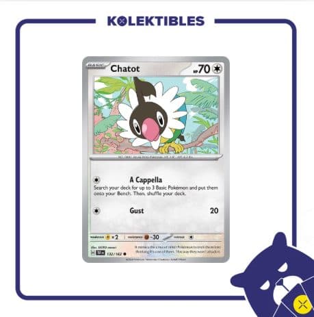 Pokemon English - TEF EN 132/162 Chatot