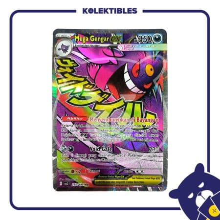 Pokemon Indonesia – MA3 230/193 MA Mega Gengar Ex 01/213/02/11/111