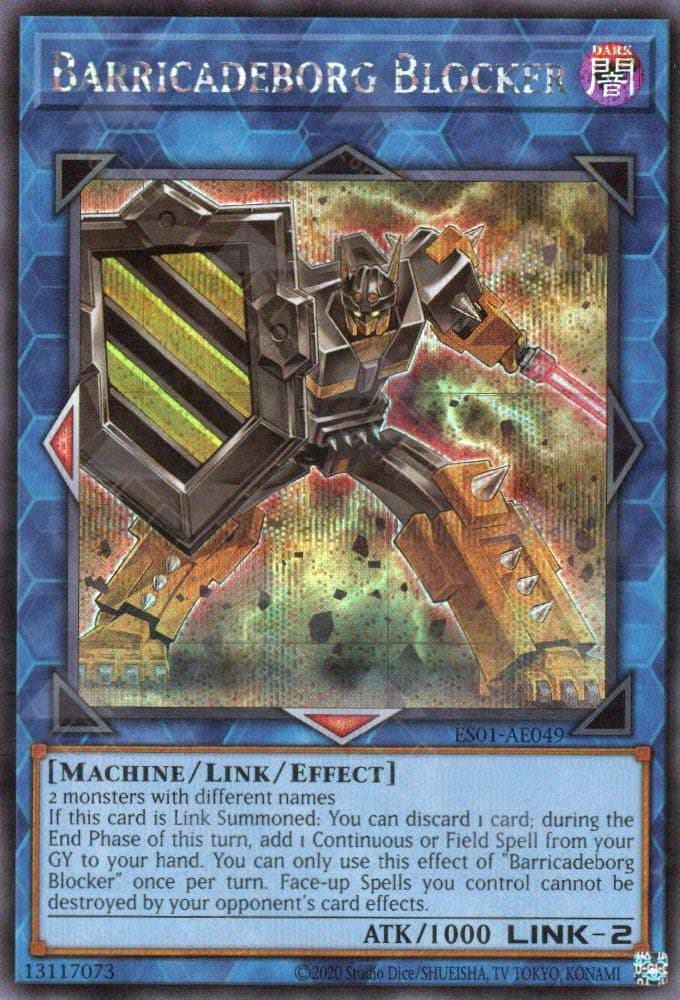 YU GI OH AE - ES01-AE049 Barricadeborg Blocker SER