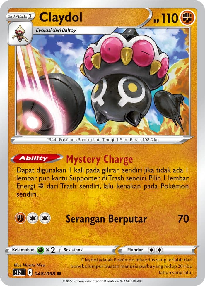 POKEMON ENGLISH - Claydol 094/195
