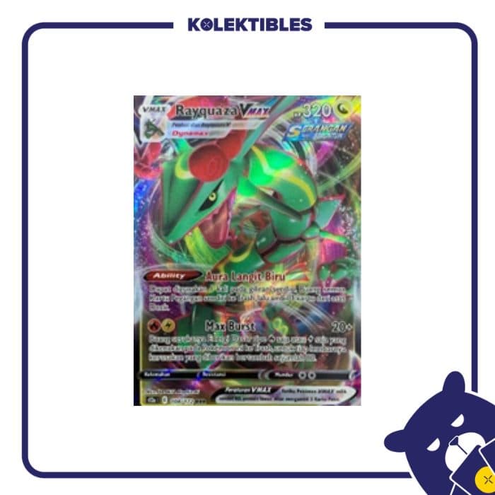 Pokemon Indonesia – s12a 108/172 RRR Rayquaza Vmax 01/002/03/11/113