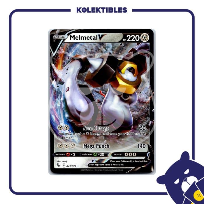 POKEMON ENGLISH - 047/078 * - Melmetal V 01/123/02/11/115