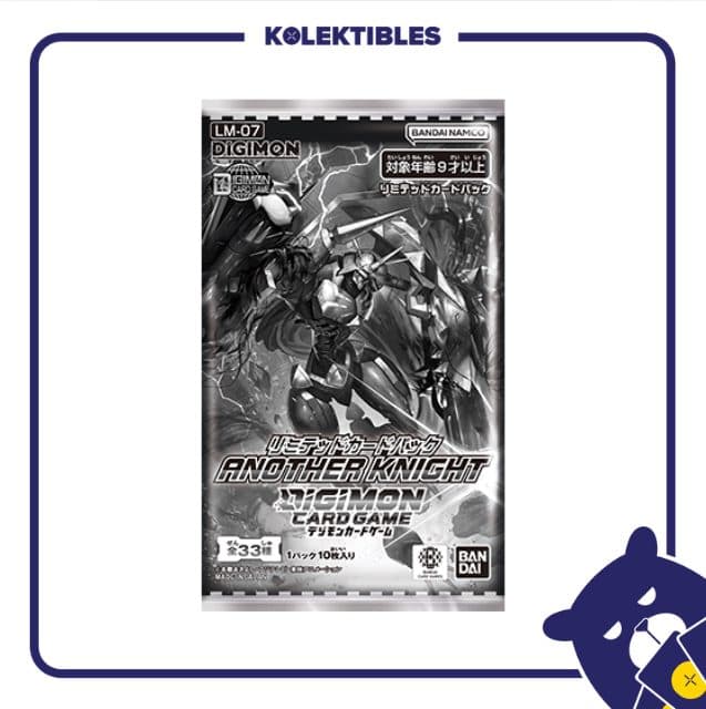 Digimon Japan – Booster Pack - LM-07 Limited Card Pack Another Knight