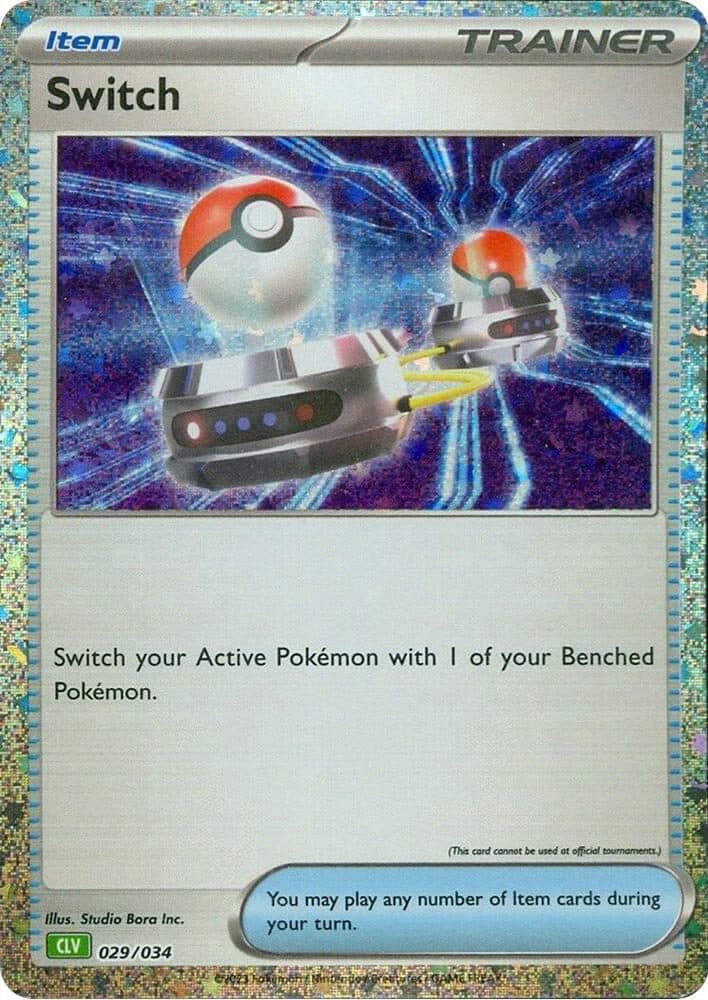 Pokemon Classic Collection 029/034 CLV - Switch HOLOFOIL