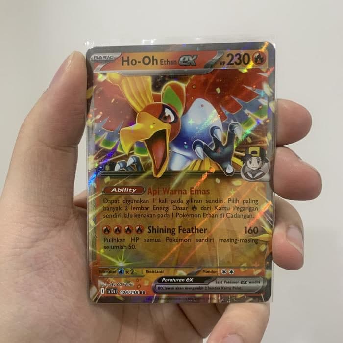 Pokemon Indonesia – SV10S 026/138 RR Ho-Oh Ethan Ex 01/133/02/11/111