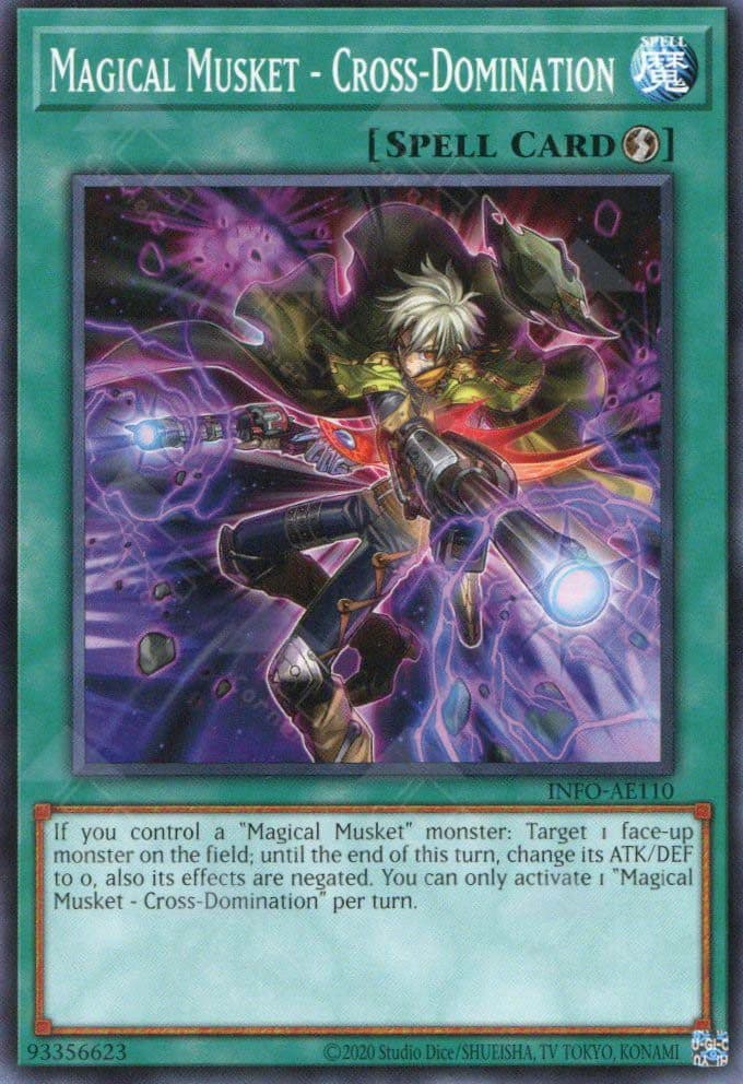 YU GI OH OH - INFO-AE110 Magical Musket - Cross-Domination (N)