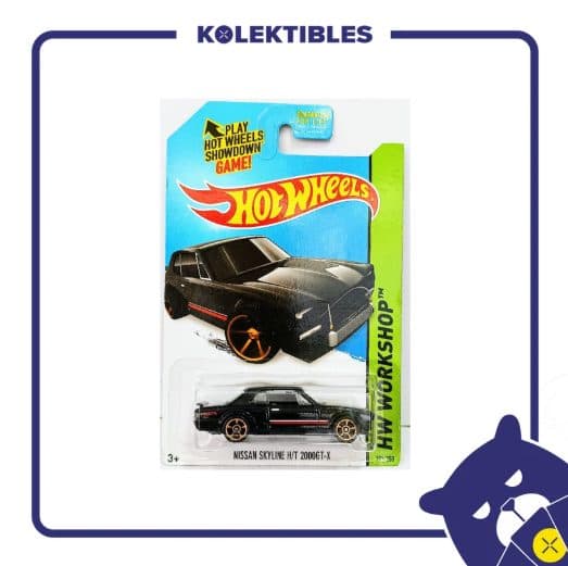 Hotwheels – Nissan Skyline H/T 2000GT-X 01/133/07/22/190
