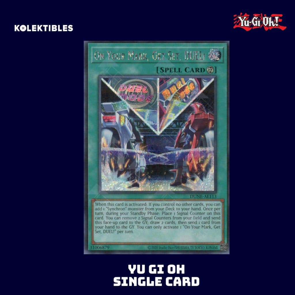 YU GI OH AE -Single Card - On Your Mark, Get Set, Duel SER