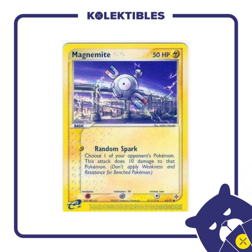 Pokemon English - 2003 Dragon 19/97 - Magnemite - 01/280/02/11/111