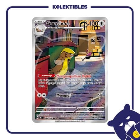 Pokemon Indonesia – MA1 149/103 AR – Gumshoos