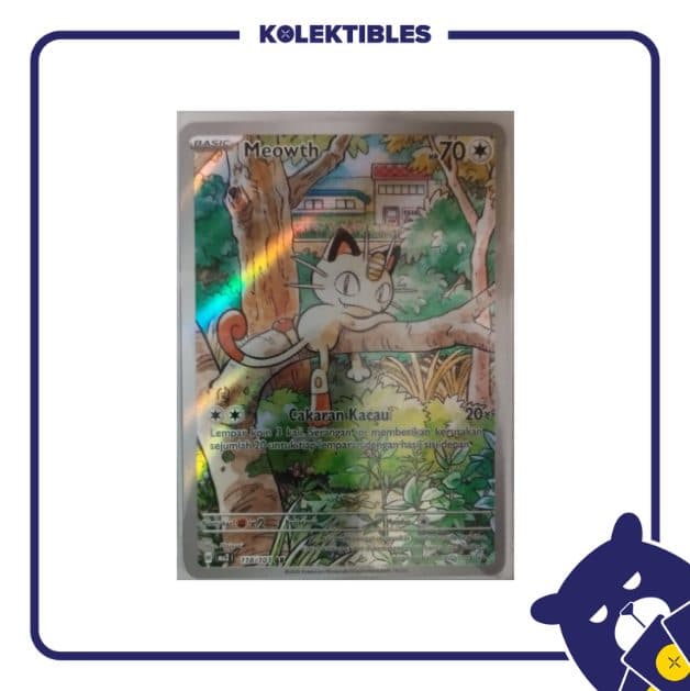 Pokemon Indonesia - MA2 118/103 AR - Meowth