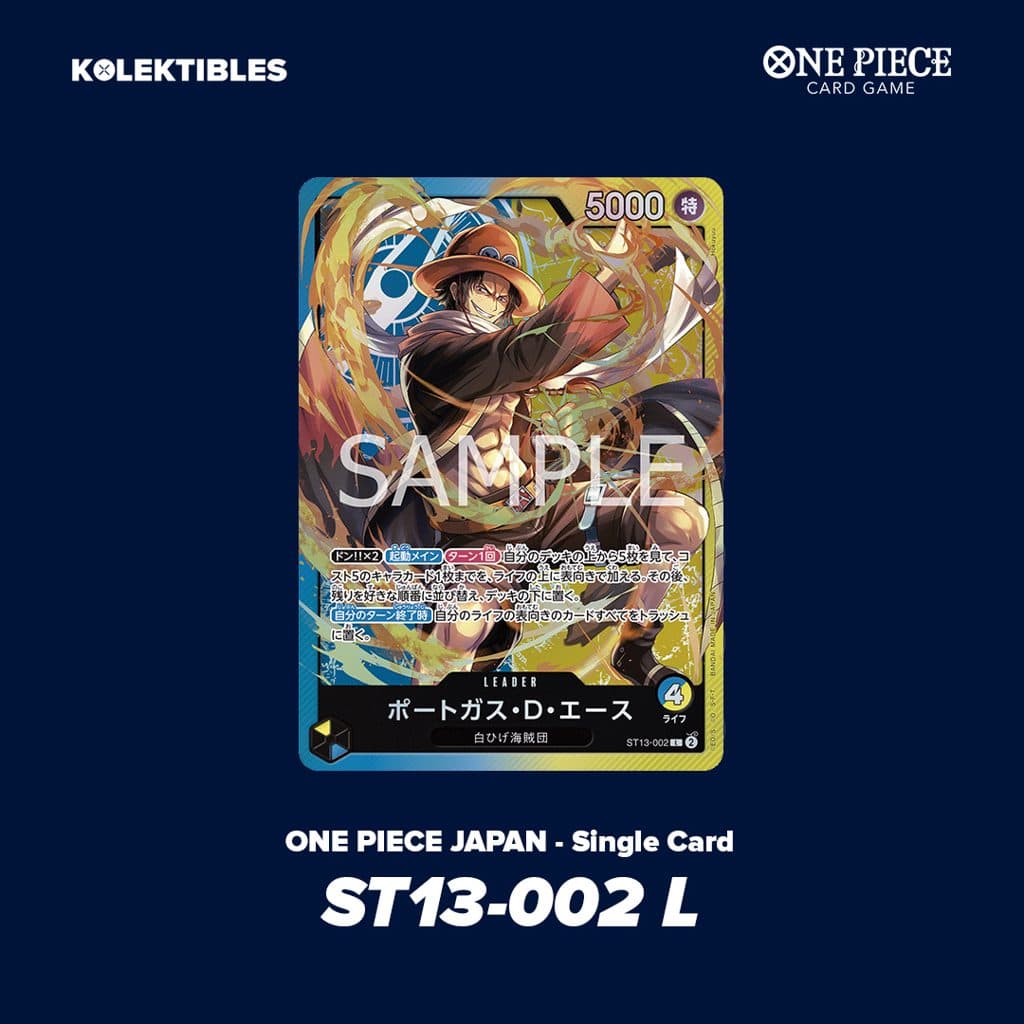 ONE PIECE JAPAN - Single Card - ST13-002 L