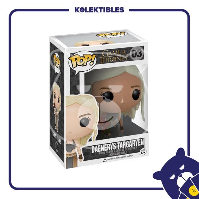 Funko POP! Game of Thrones – 03 Daenerys Targaryen with Red Dragon 01/04/011/30/195