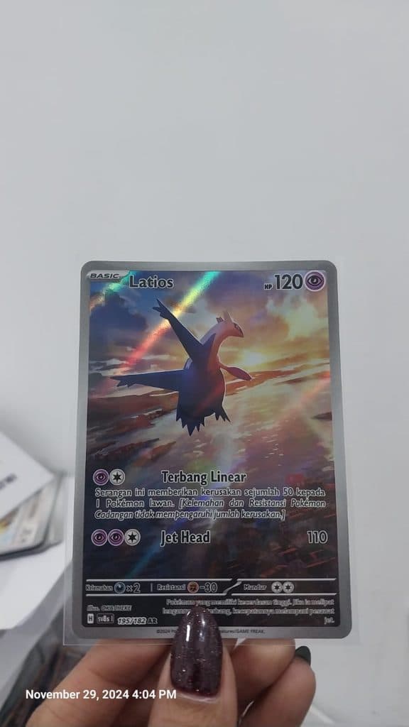 POKEMON INDONESIA - Sv8s Latios 195/182 AR