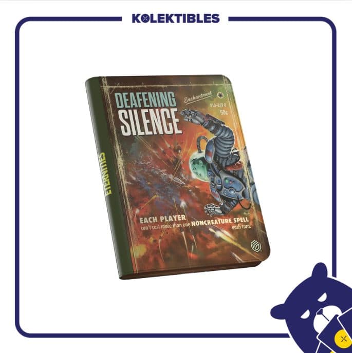 Ultimate Guard - ZipFolio 360 - 18 Pocket XenoSkin MTG Tarkir Eternities - Deafening Silence
