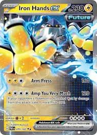 POKEMON ENGLISH -PAR en Iron Hands Ex 070/182 ** 01/071/02/11/111