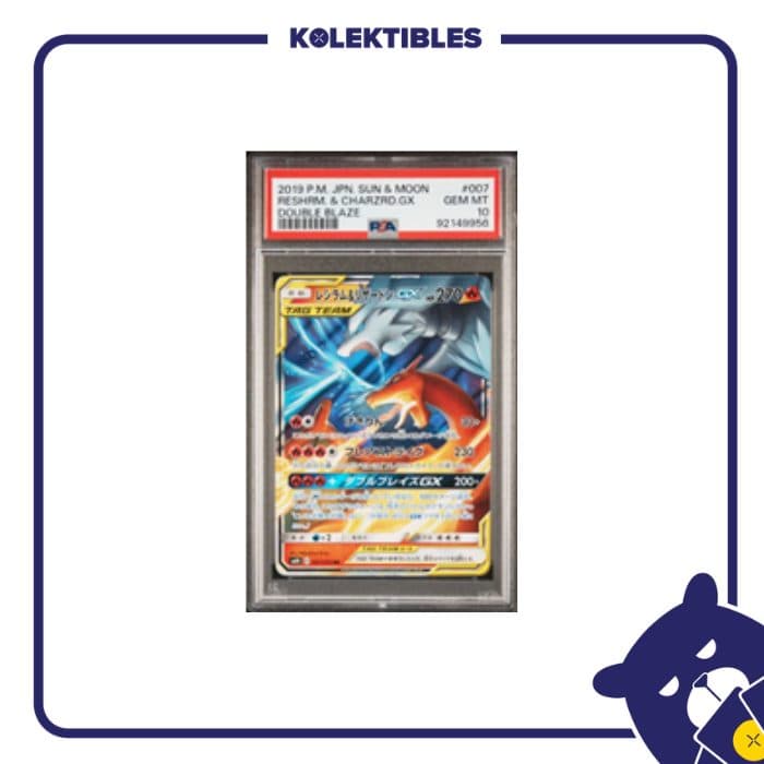 Reshiram & Charizard GX 007 – Pokemon sm10 2019 Japan – PSA 10 92149956 01/237/02/26/113