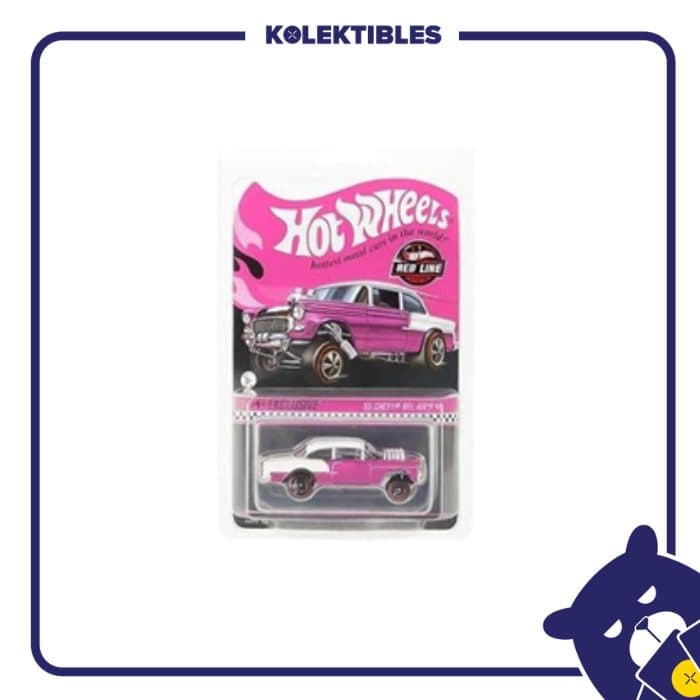 Hotwheels Red Line Club – Club Exclusive ’55 Chevy bell air gasser 01/159/07/22/190