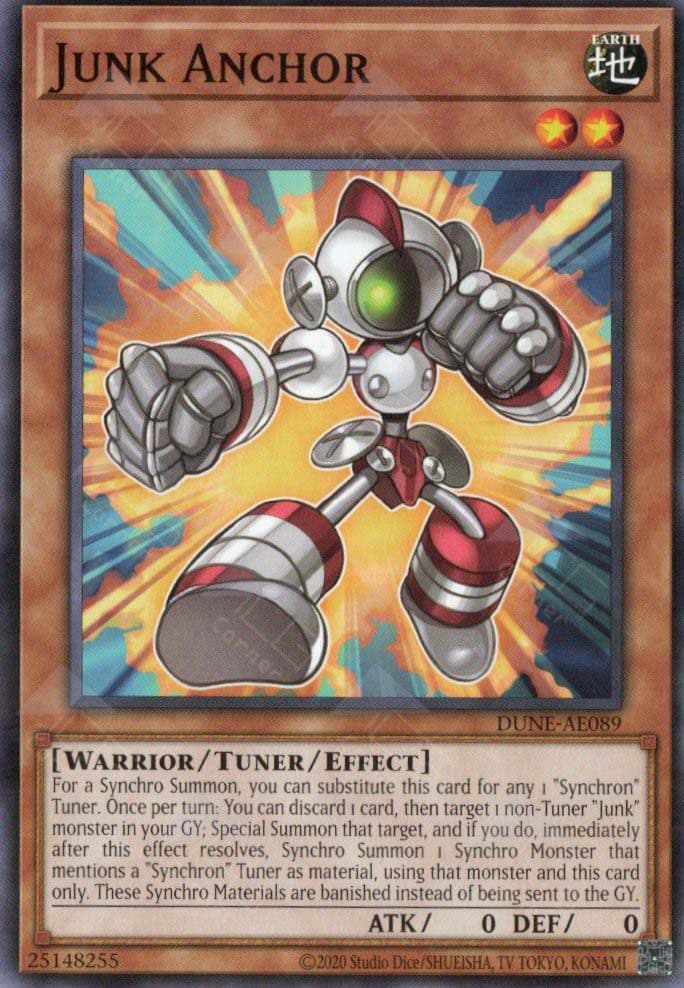 YU GI OH AE - Single Card - DUNE-AE089 Junk Anchor (N)