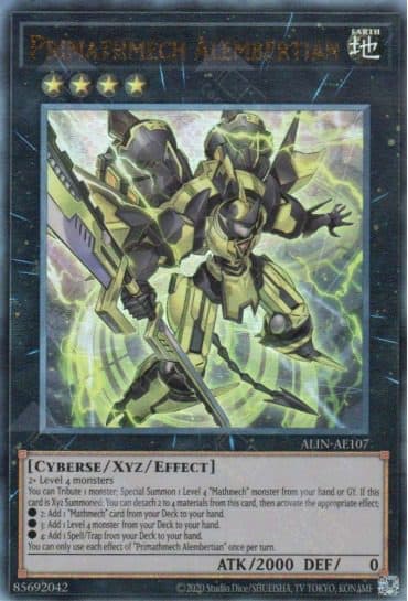 YU GI OH AE – ALIN-AE107 UL Primathmetch Alembertian
