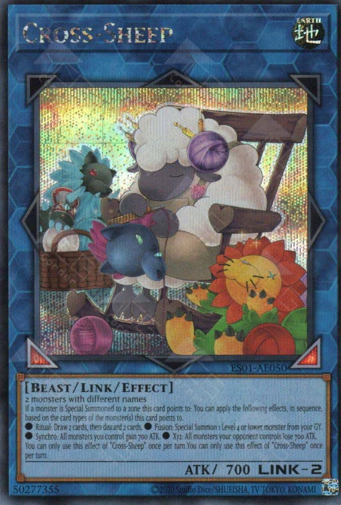 YU GI OH AE - ES01-AE050 Cross-Sheep SER
