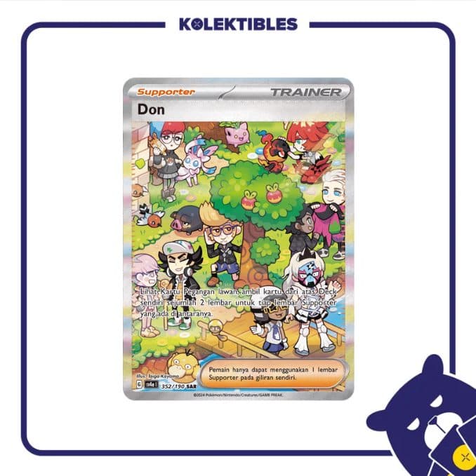 Pokemon Indonesia - SV4a 352/190 SAR - Don