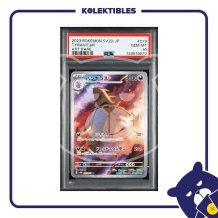 Tyranitar 079 AR - Pokemon SV2D 2023 Japan - PSA 10