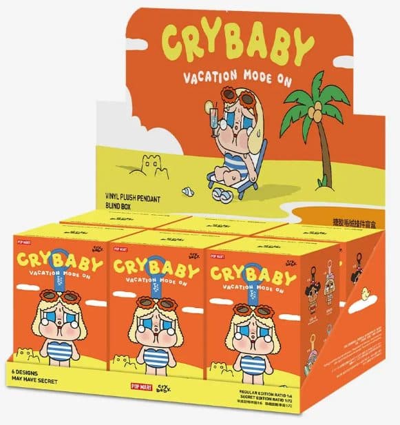 Blindbox S – Crybaby Vacation Mode On Plush 01/022/02/11/177