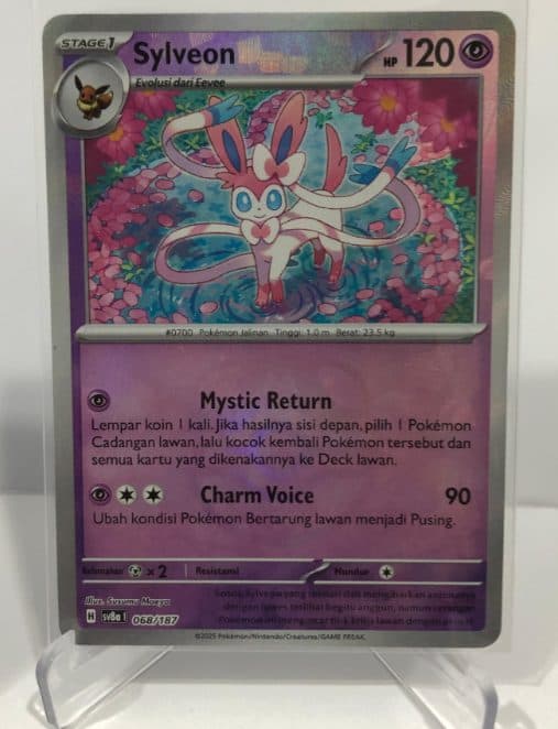 Pokemon Indonesia - SV8A 068/187 Sylveon MasterBall 01/006/02/11/111