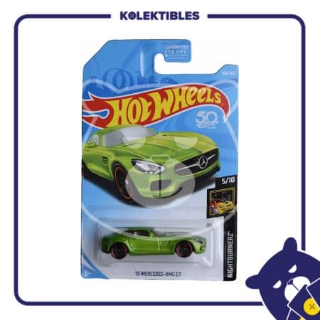 Hotwheels - 15 Mercedes – AMG GT (Hijau) 01/133/07/22/190